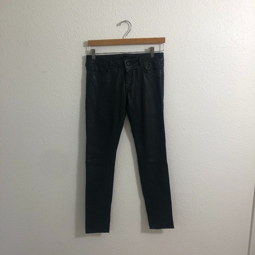 All Saints Leather Pants
